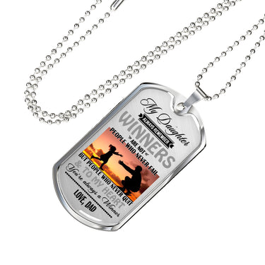 Father Son Pendant Necklace From Parents Birthday Gifts, Christmas Gift Idea for